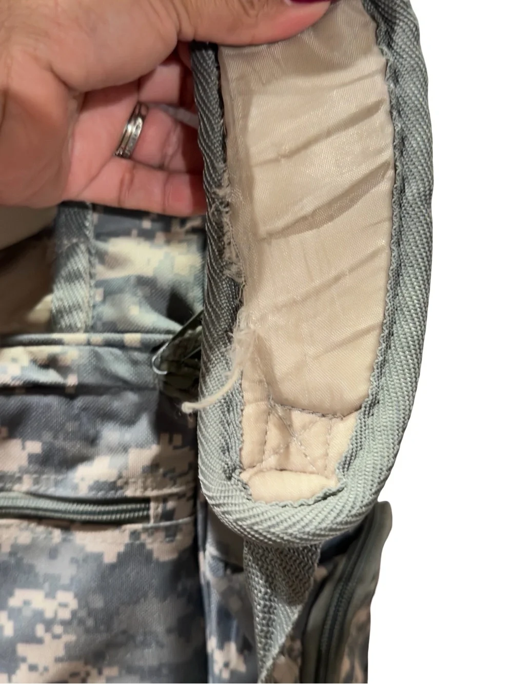 National Guard Digital Camo Tactical Backpack - Gray Camo